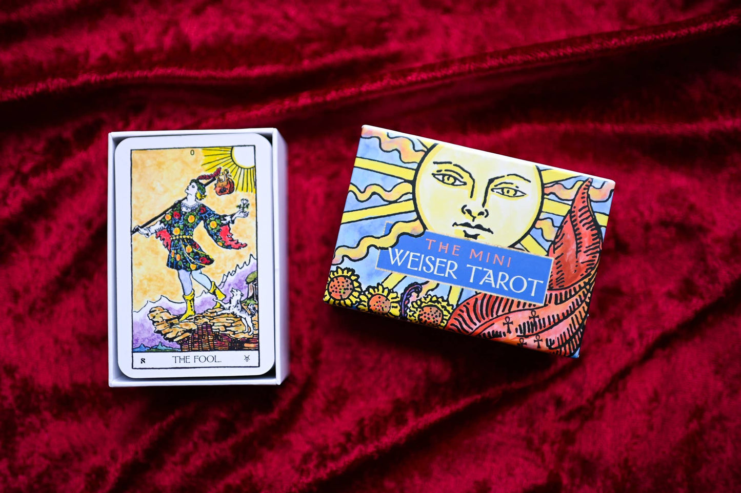 Mini Weiser Tarot: Flashcards / English