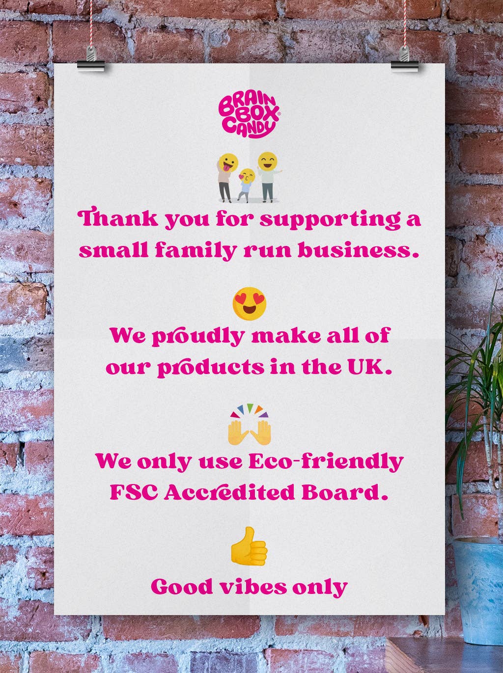 Don't Look Down - Shrigley Magnetic Bookmark