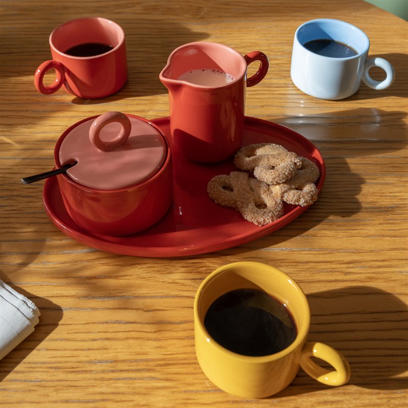 Chiquito Red Milk Jug