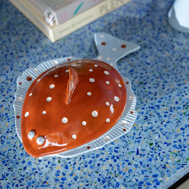 Brown Plaice Tureen