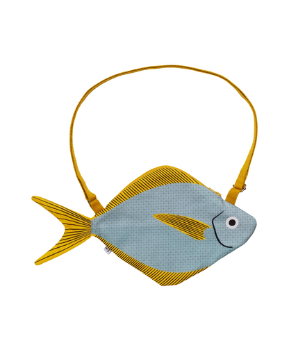 Aqua Pompano Bag