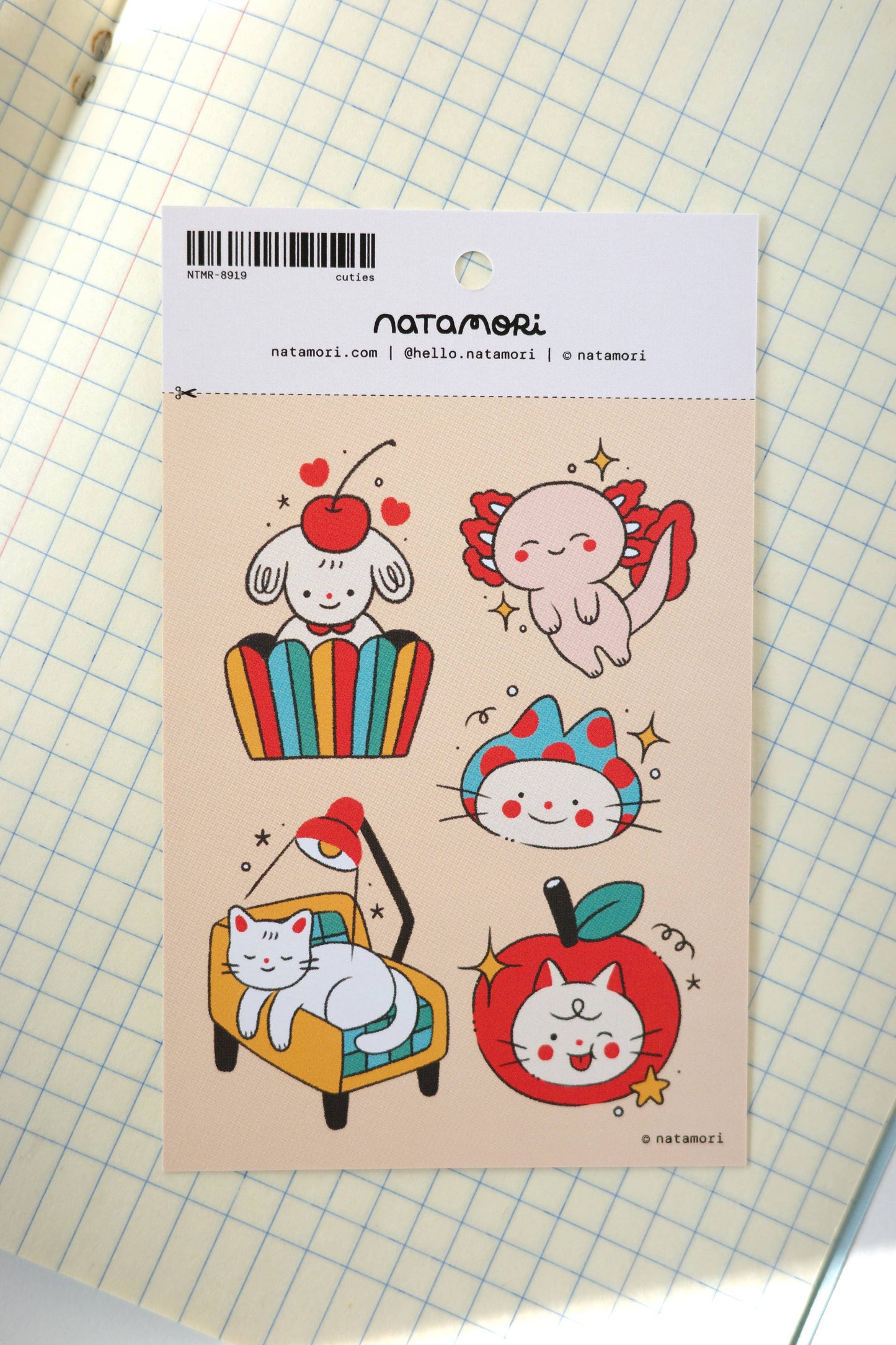 Cuties Sticker Sheet