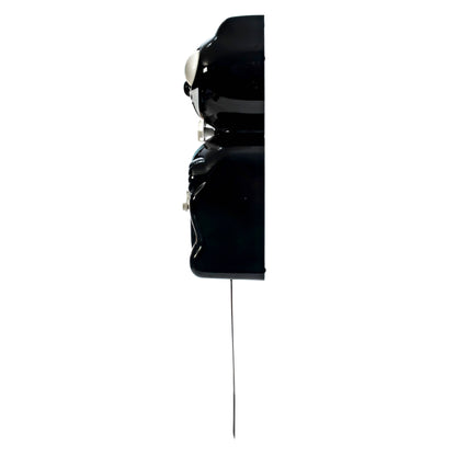 Classic Black Glow-In-The-Dark Kit-Cat Klock