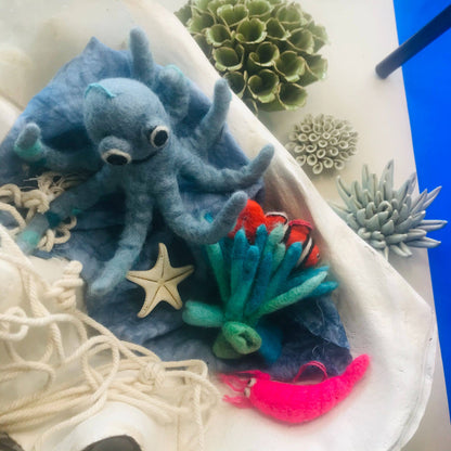 Ollie the Octopus Felt Decoration