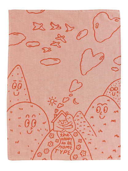 Happy To Be Home Dish Towel