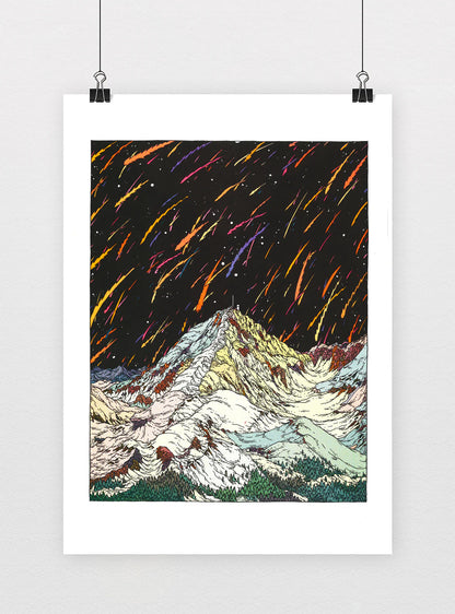 Pic Du Midi - Clement Vuillier A3 Print