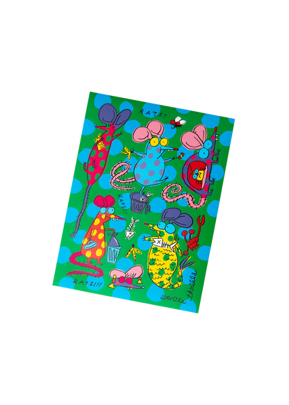 Gentle Thrills Rats Sticker Sheet