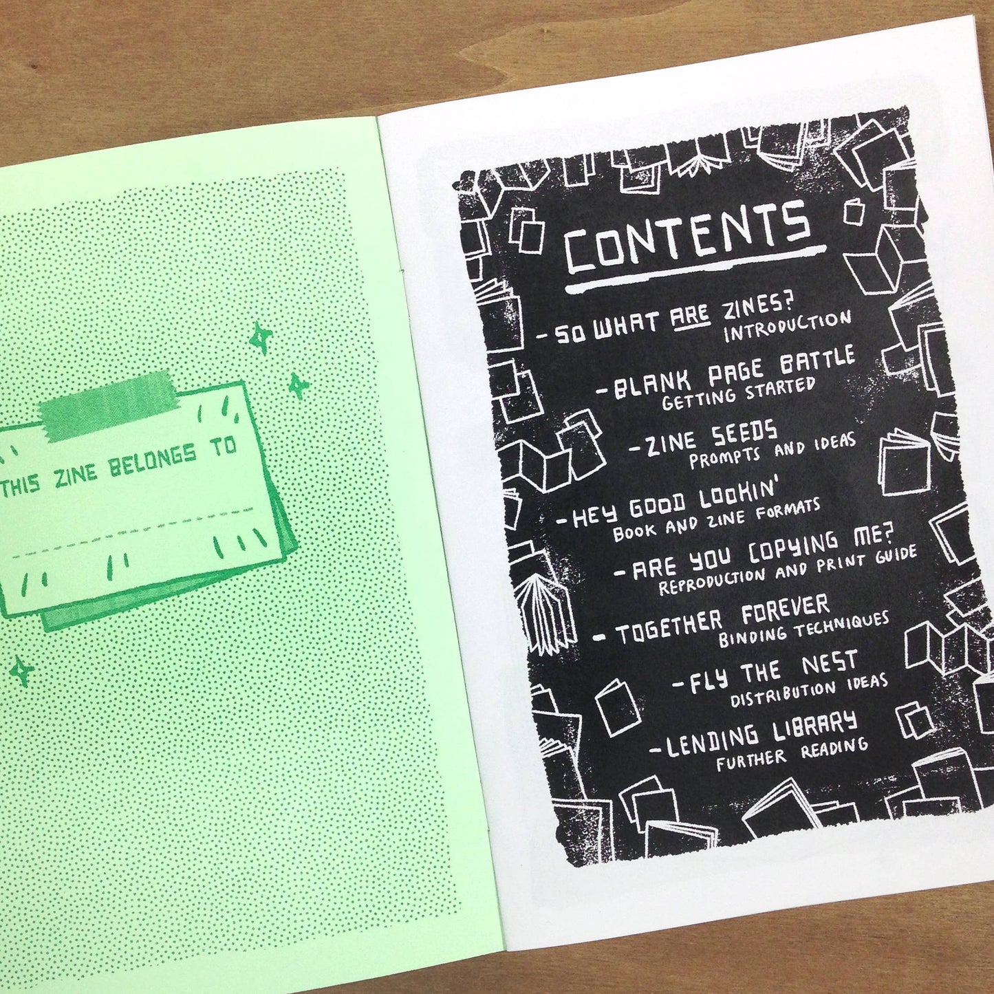 A Zine About Making Zines - 'Make Your Own Fun' DIY book