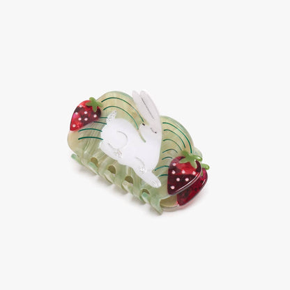 White Rabbit Hair Claw