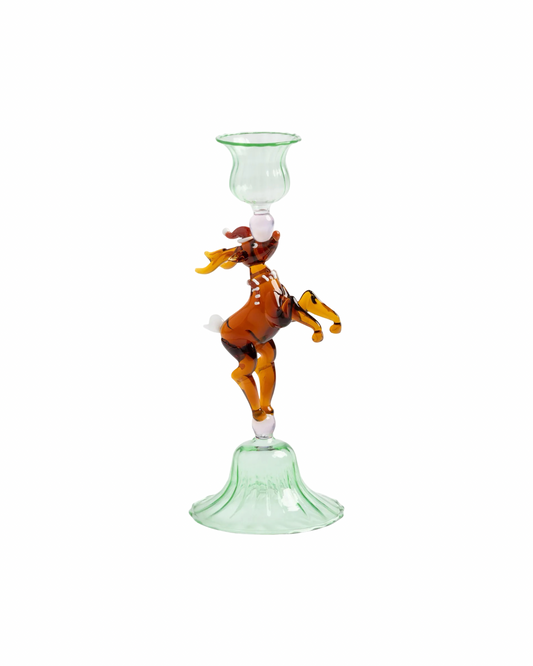 Merry Reindeer Candle Holder