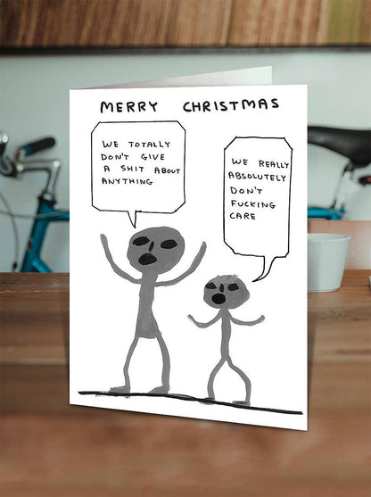 Don't Give a Shit Christmas Card
