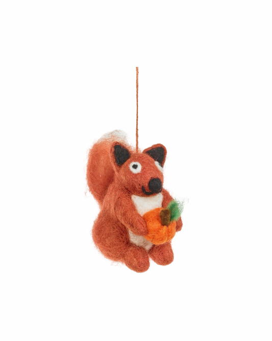 Seymour Squirrel Felt Decoration