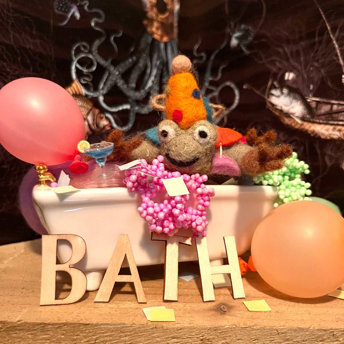 Crazy Frog Felt Decoration