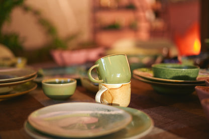 Moss Green Chef Ceramics Mug