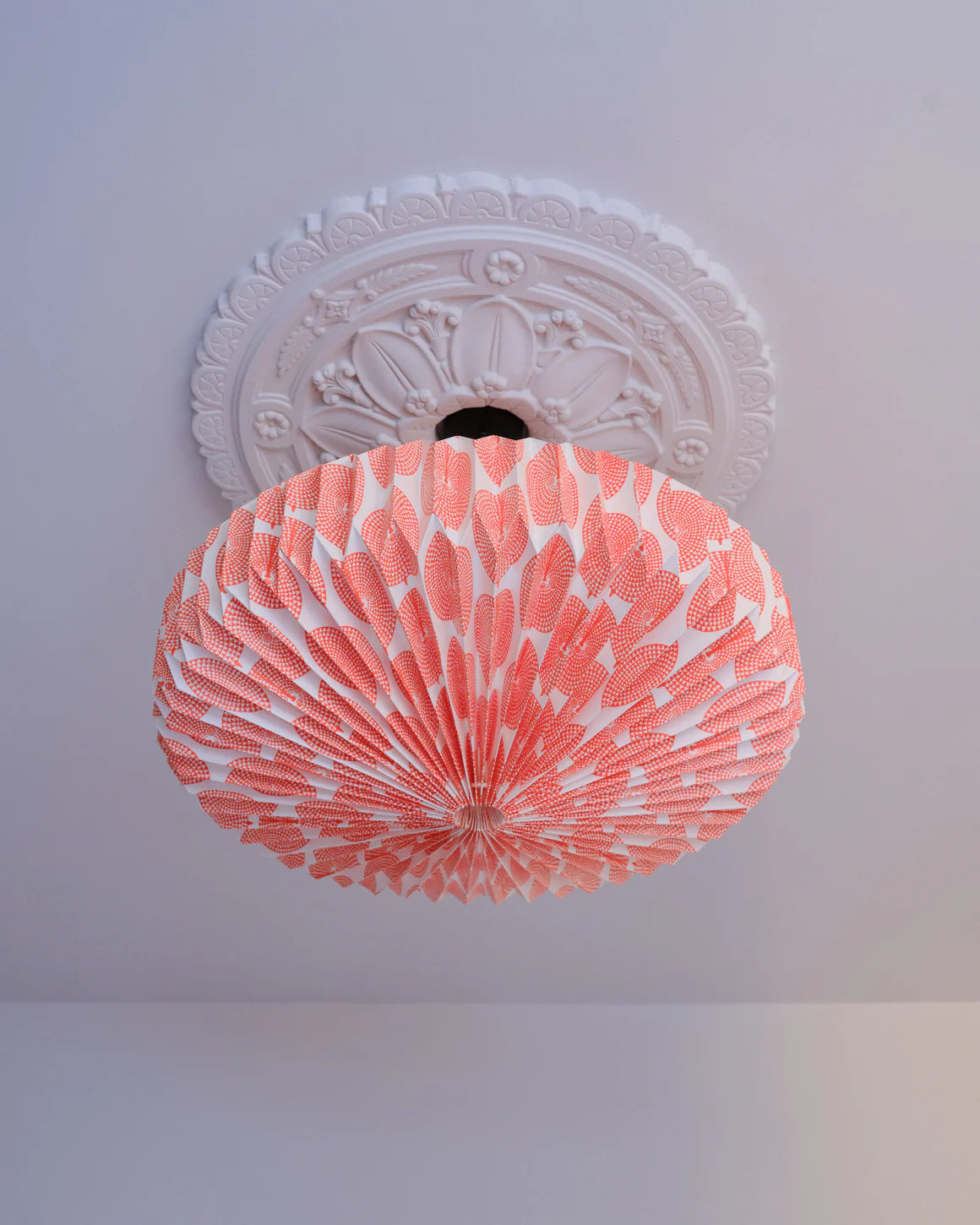 Sun Mask Origami Paper Lightshade