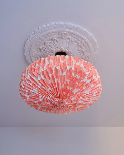 Sun Mask Origami Paper Lightshade