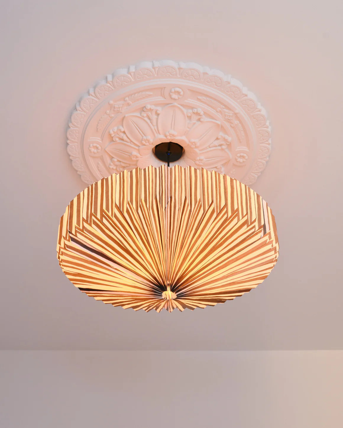 Hand Drawn Stripe Origami Paper Lightshade