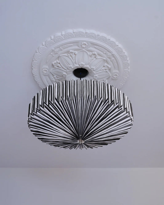 Hand Drawn Stripe Origami Paper Lightshade