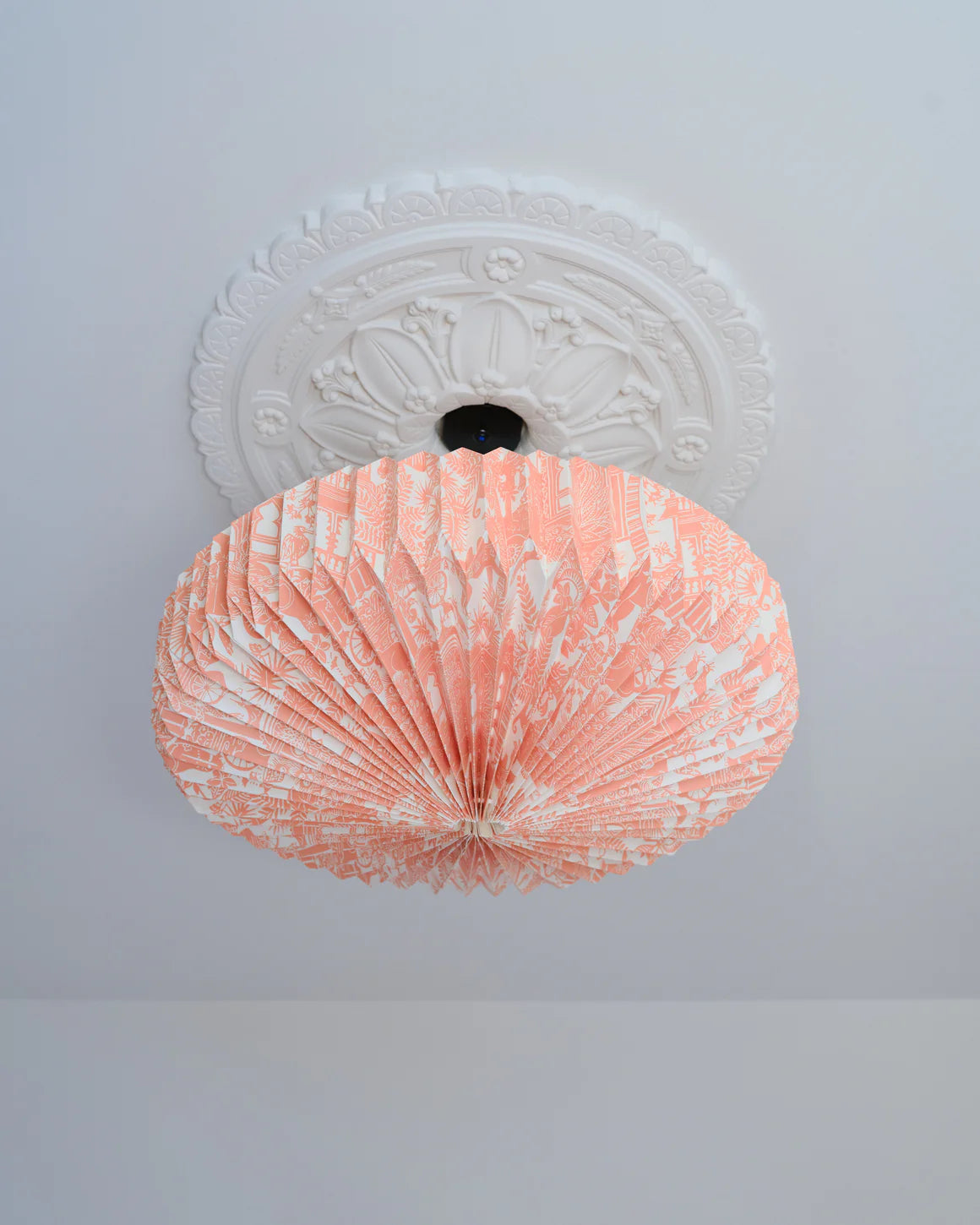 Indian Toile Origami Paper Lightshade