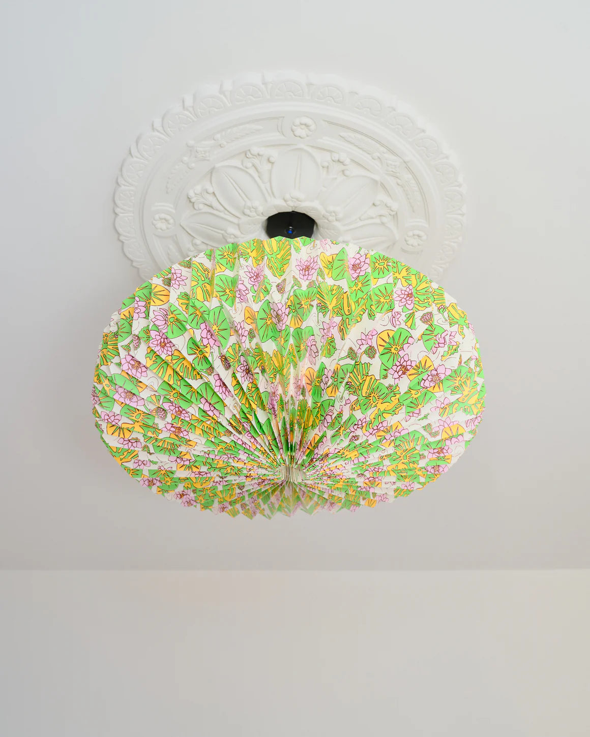 Water Lilies Origami Paper Lightshade