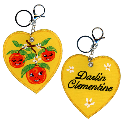 Darlin Clementine Bag Charm!