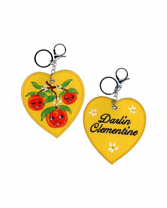 Darlin Clementine Bag Charm