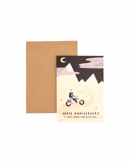 Bikers Anniversary Card