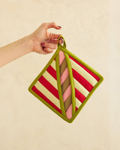 Ladybug Quilted Pot Holder