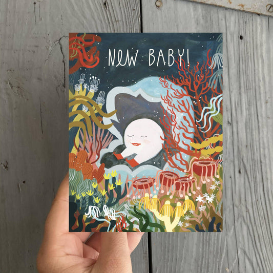 Underwater New Baby Card