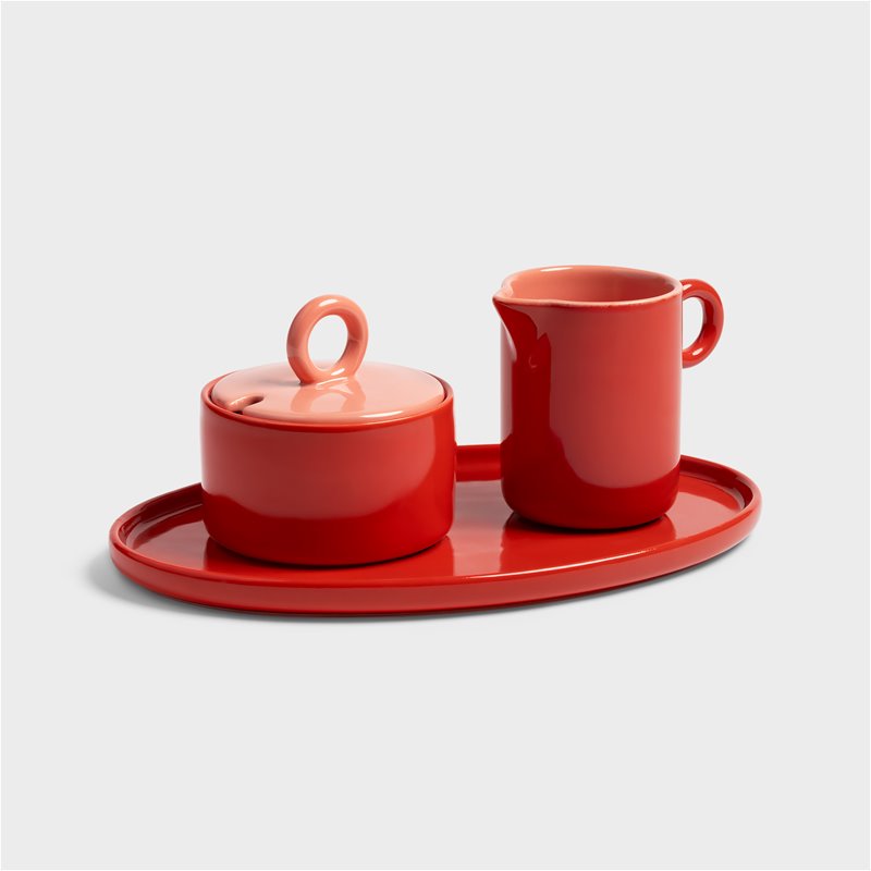Chiquito Red Sugar Pot