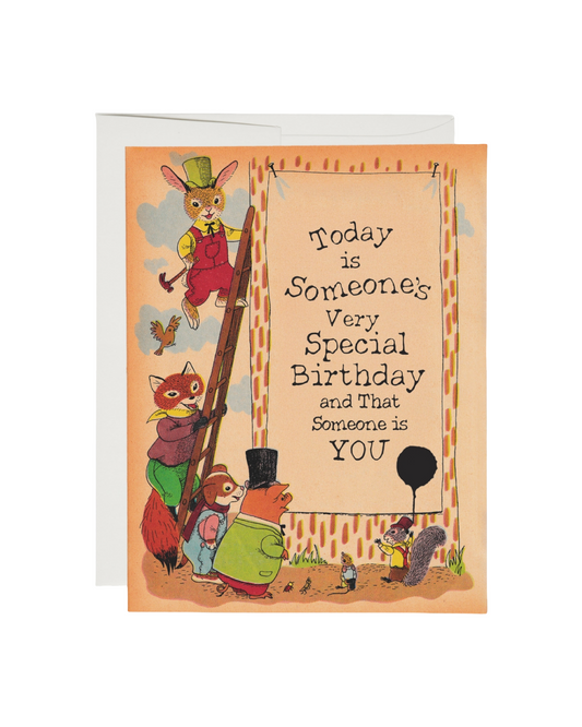Richard Scarry Someone’s Birthday Card