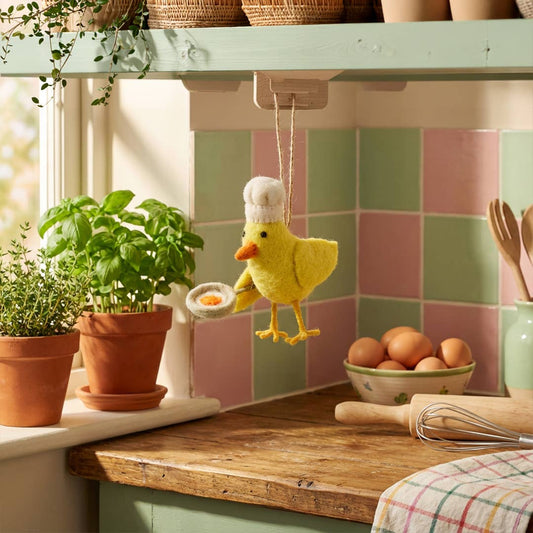 Chick Norris Felt Decoration