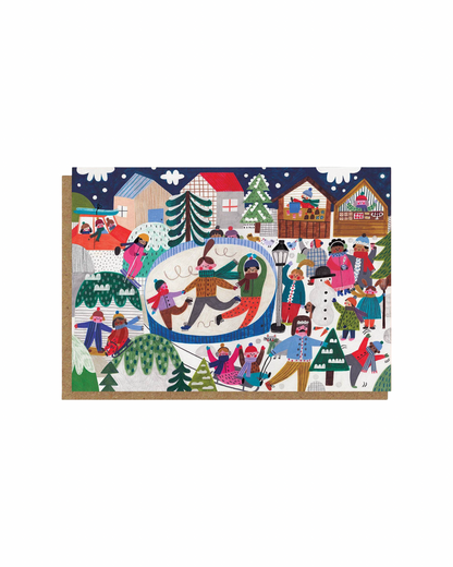 Christmas Town Card