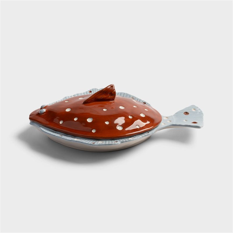 Brown Plaice Tureen