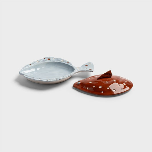 Brown Plaice Tureen