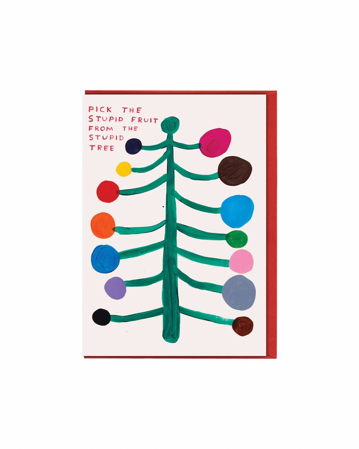 Stupid Tree Christmas Card