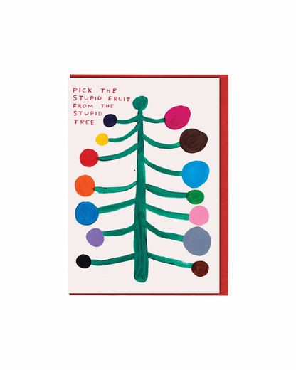 Stupid Tree Christmas Card