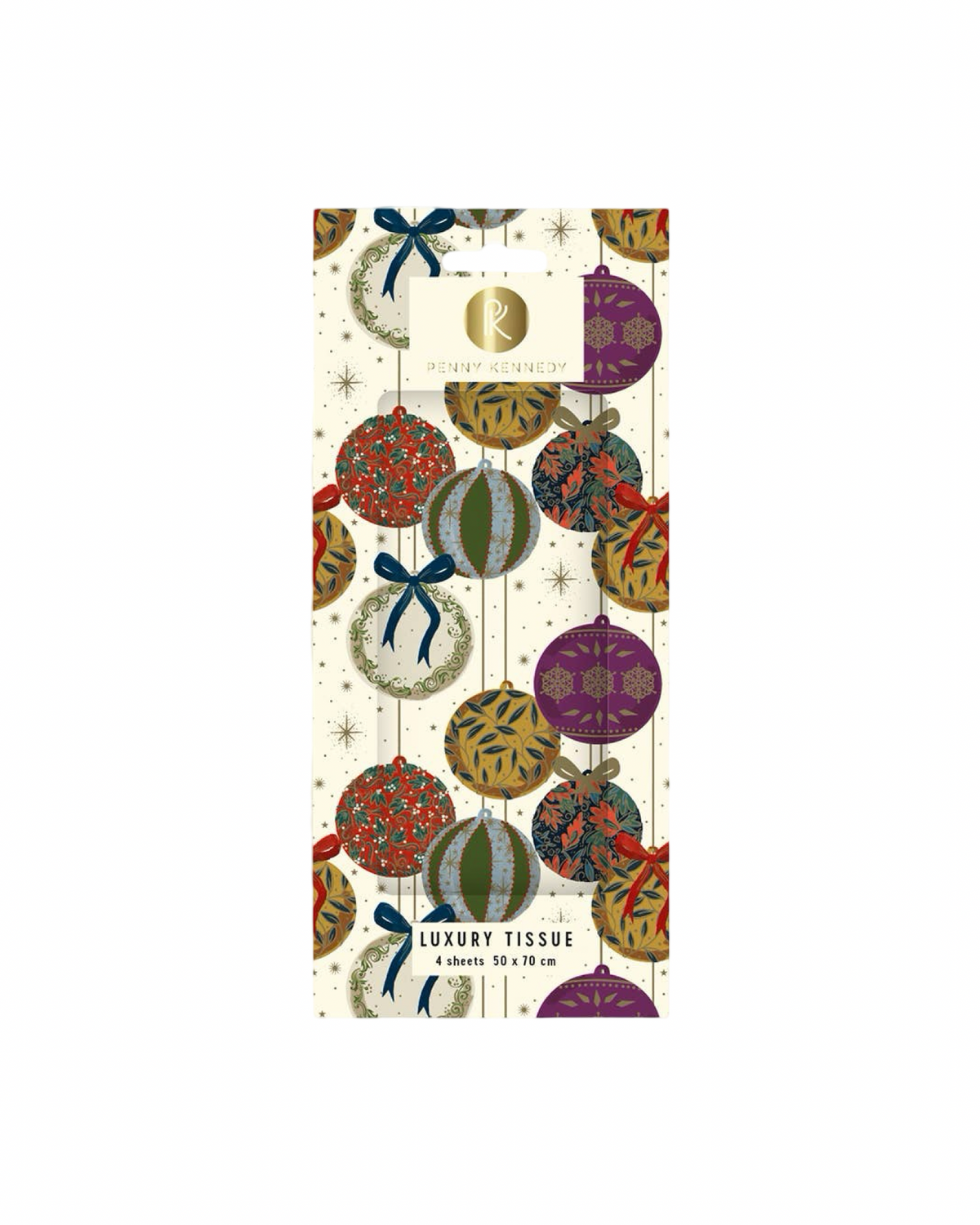 Festive Bauble Tissue Paper
