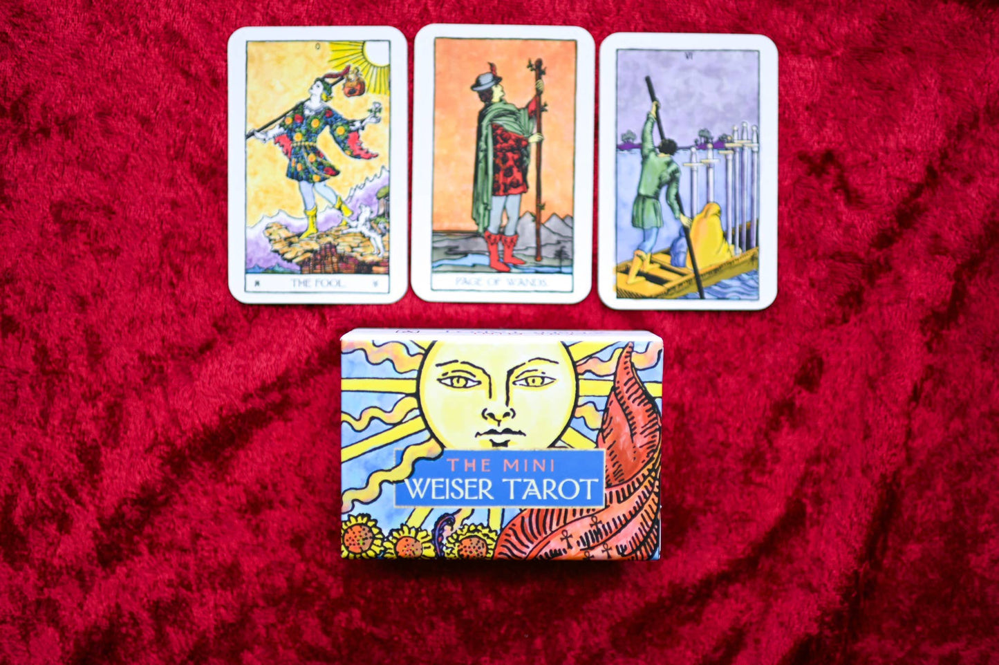 Mini Weiser Tarot: Flashcards / English