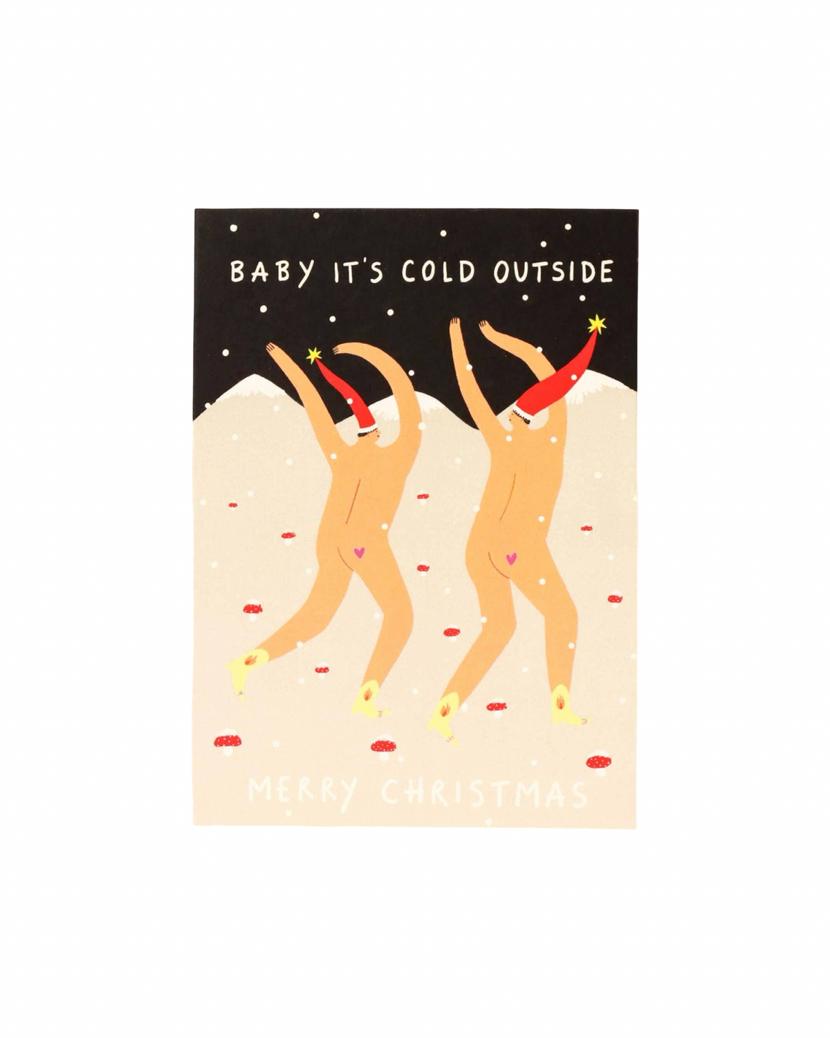 Baby It's Cold Outside Christmas Card