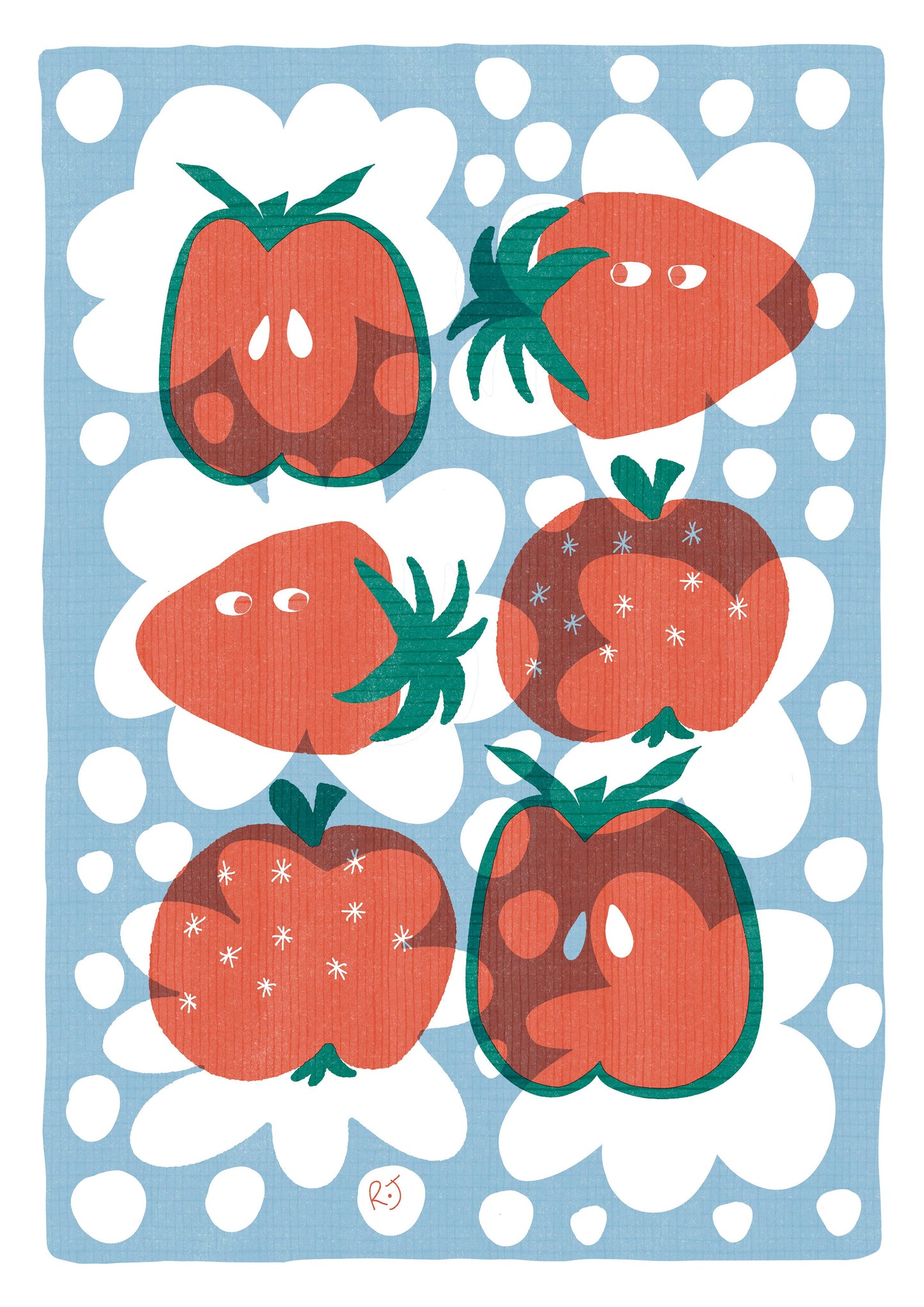 Strawbs A4 Print