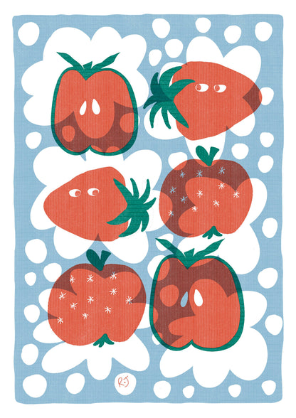 Strawbs A4 Print