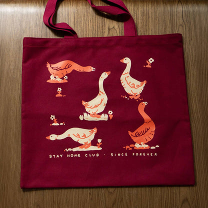 Goose Morning Tote Bag