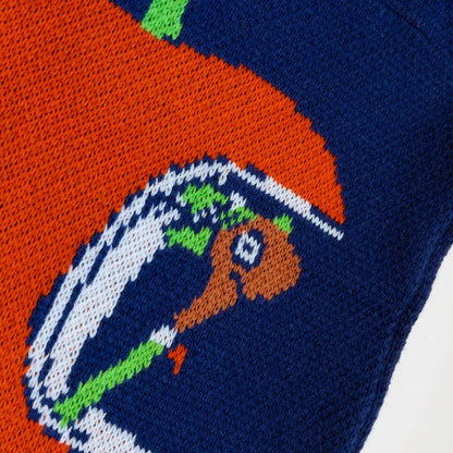 Richard Scarry Apple Car Knit Tote