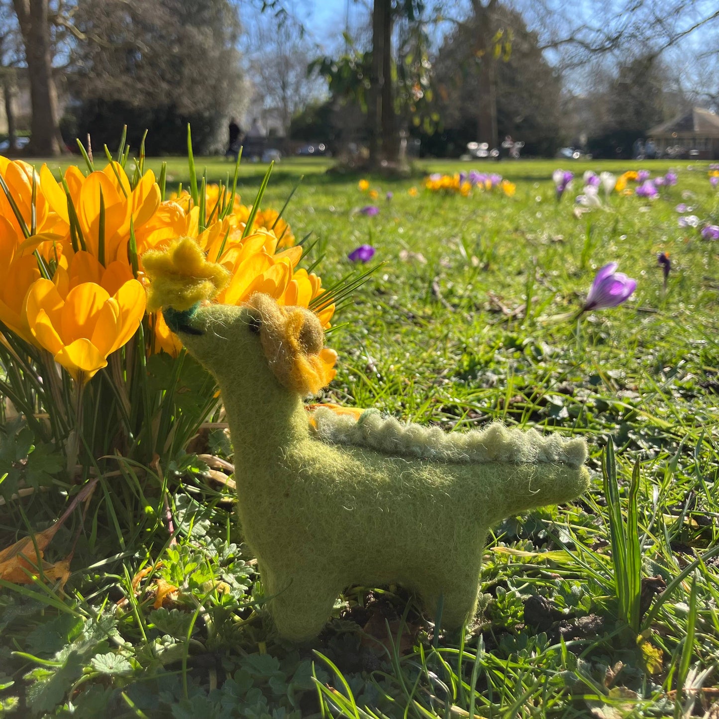 Daphne Dinosaur Felt Decoration