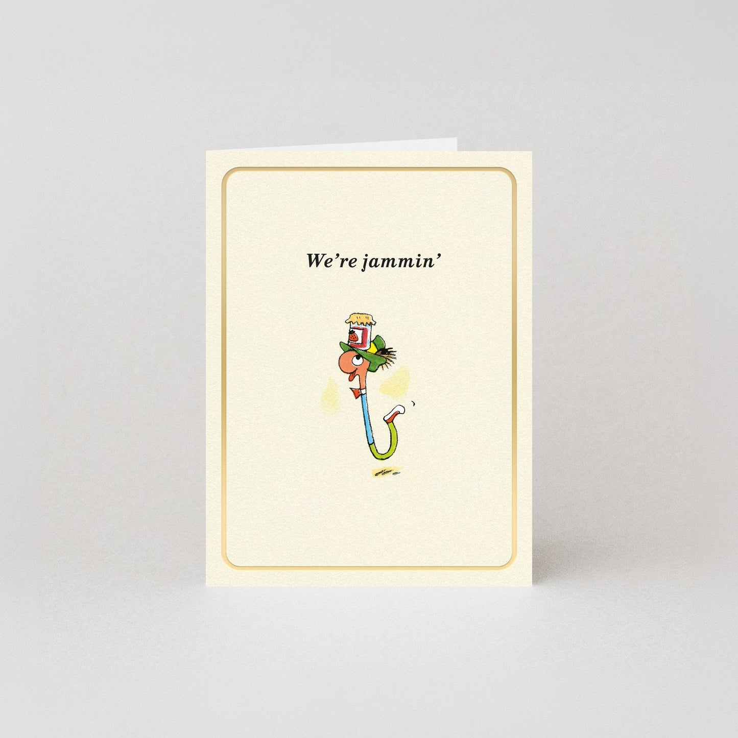We're Jammin' Richard Scarry Mini Card