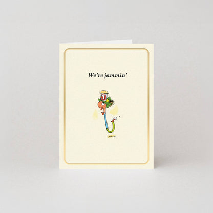We're Jammin' Richard Scarry Mini Card