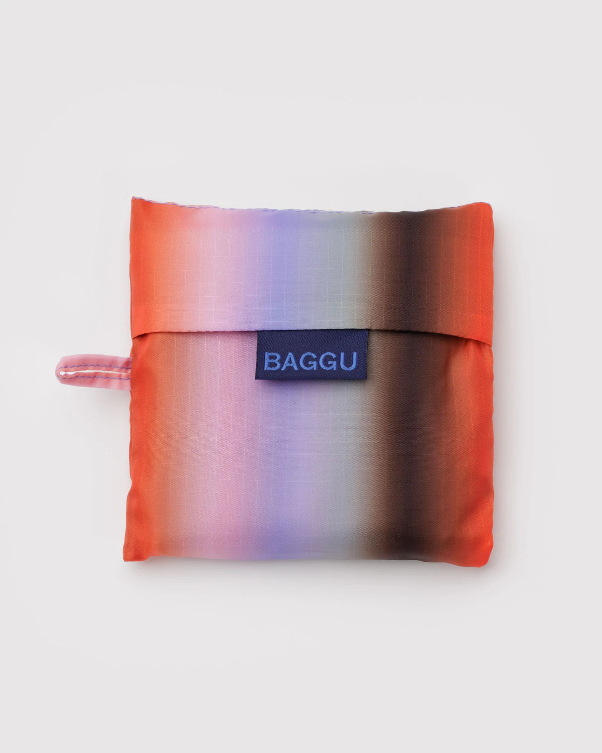 Standard Baggu : Gradient Stripe Poppy & Lilac