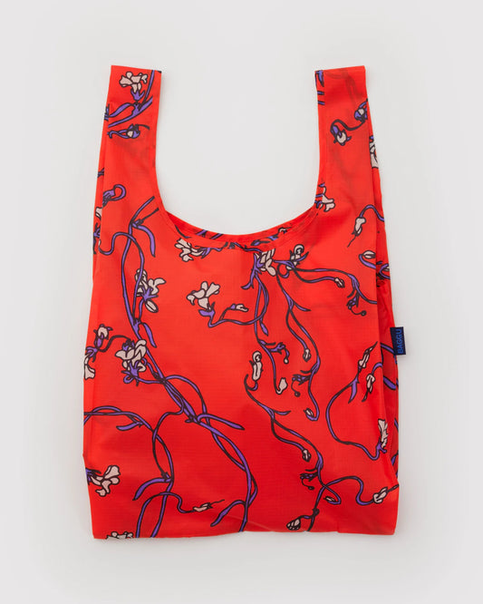 Standard Baggu : Red Snapdragon
