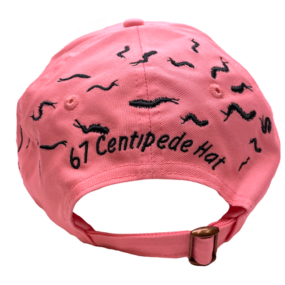 67 Centipedes Dad Hat - Pink
